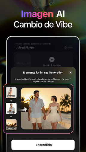 Captura de pantalla de Hicut:Generador Videos con IA