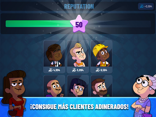 Captura de pantalla de Idle Bank Tycoon: Hazte rico