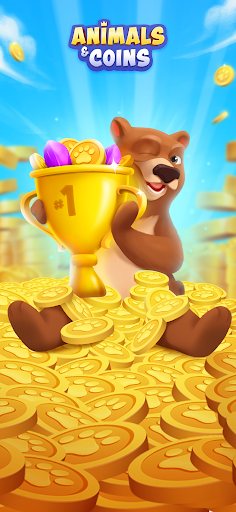 Captura de pantalla de Animals & Coins Adventure Game