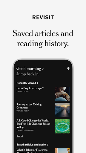 Captura de pantalla de NYTimes: US and Global News