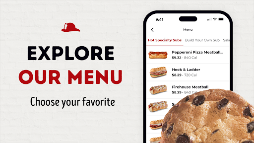 Captura de pantalla de Firehouse Subs