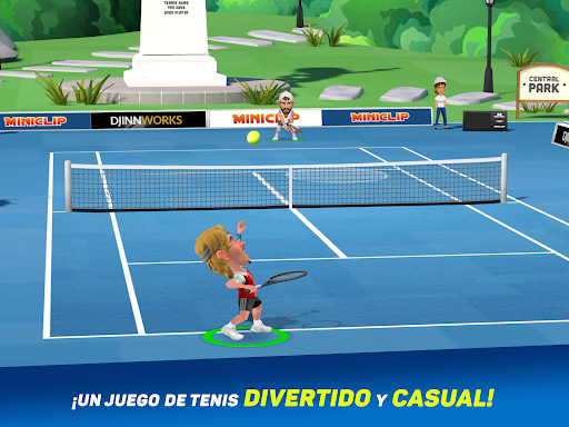 Captura de pantalla de Mini Tennis