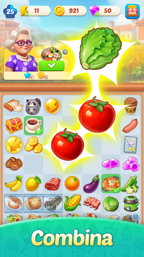 Captura de pantalla de Merge Cooking®