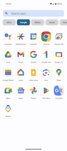 Captura de pantalla de Nova Launcher Prime