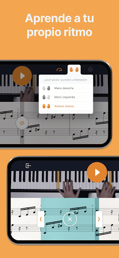Captura de pantalla de flowkey: Aprende piano