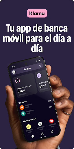 Captura de pantalla de Klarna: Pagos más inteligente