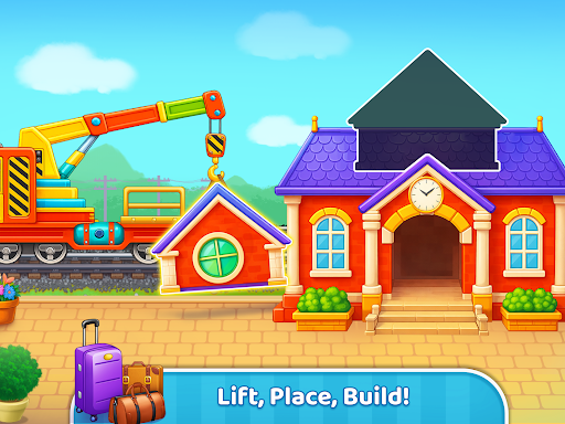 Captura de pantalla de Train Station Game for Kids