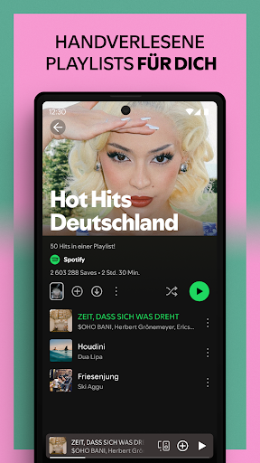 Spotify: Musik und Podcasts Screenshot