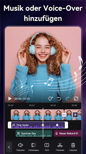 Video Maker mit Musik, Foto Screenshot