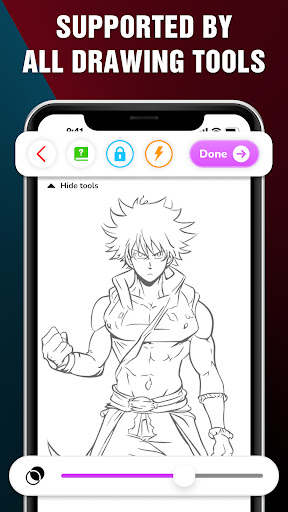 Captura de pantalla de Draw Anime - AR Tracing App