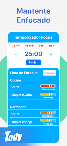 Captura de pantalla de Tody