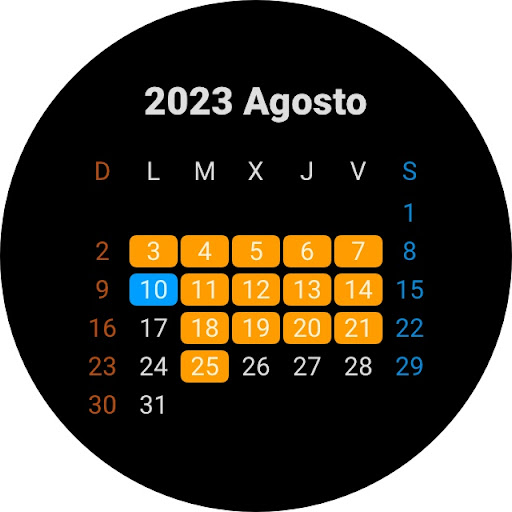 Captura de pantalla de Calendario - Agenda Personal