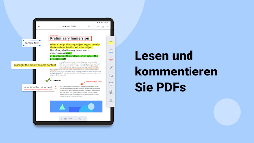 PDF Reader(KDAN PDF): Lesen Screenshot