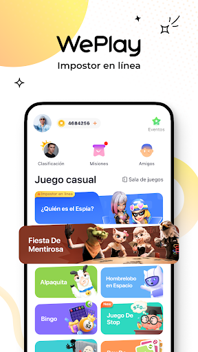Captura de pantalla de WePlay - Impostor en línea