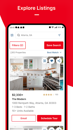 Captura de pantalla de Apartments by Apartment Guide