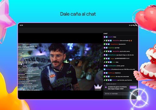 Captura de pantalla de Twitch: emisiones en directo