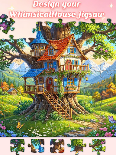 Captura de pantalla de Whimsical House Jigsaw