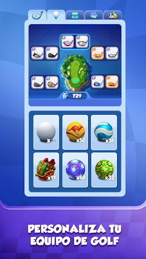 Captura de pantalla de Golf Rival