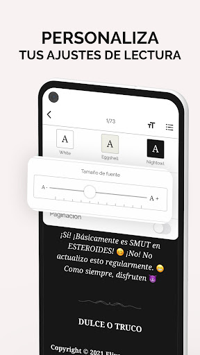Captura de pantalla de Inkitt: Libros y Novelas