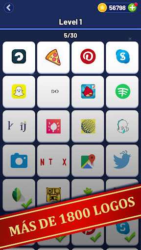 Captura de pantalla de Logo Quiz:Guess Brand Game