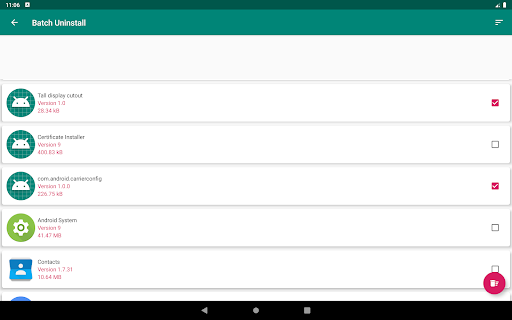 Delete apps - Easy Uninstall screenshot