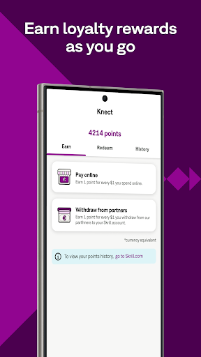 Captura de pantalla de Skrill - Fast, secure payments