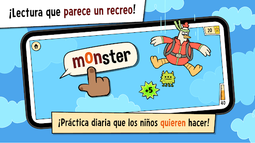 Captura de pantalla de Superfonik: Lectura para niños