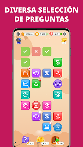 Captura de pantalla de QuizzLand quiz de conocimiento