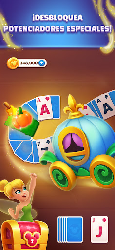 Captura de pantalla de Disney Solitaire