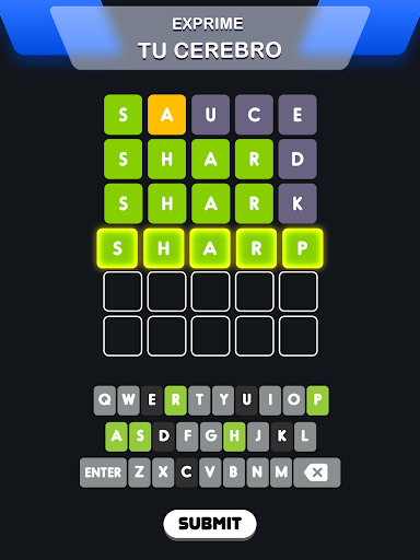 Captura de pantalla de Wordle!