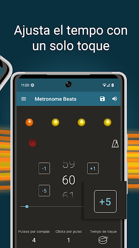 Captura de pantalla de Metrónomo Beats