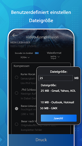 Video Komprimieren Screenshot