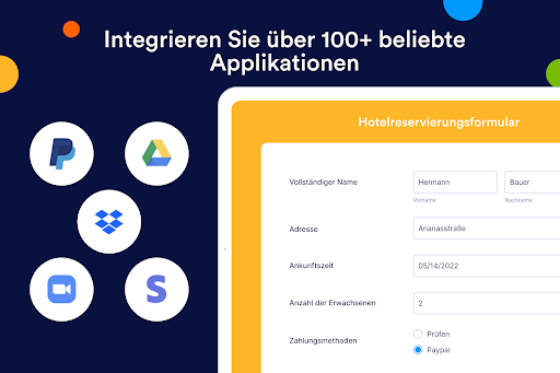 Jotform Formular & Umfrage Screenshot
