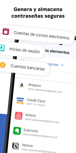 Captura de pantalla de 1Password: Password Manager