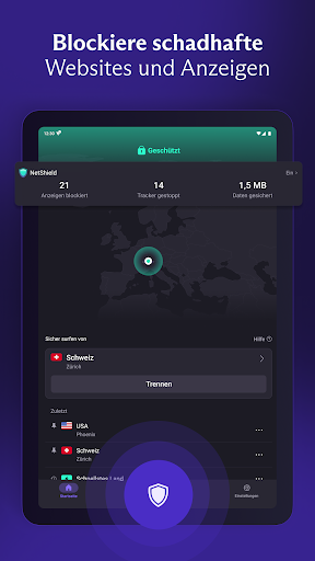 Proton VPN: Schnell & sicher Screenshot