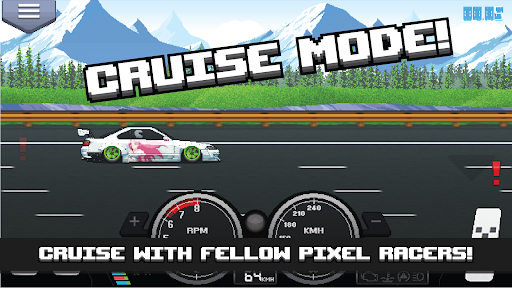 Captura de pantalla de Pixel Car Racer