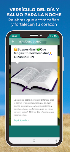 Captura de pantalla de Biblia Reina Valera Diario