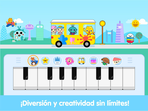 Captura de pantalla de Diversión con piano para niños