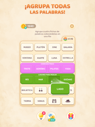 Captura de pantalla de Connect Word Juego de Palabras