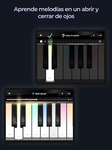 Captura de pantalla de Piano - music & songs games