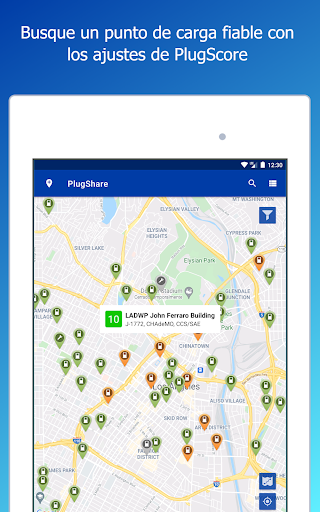 Captura de pantalla de PlugShare