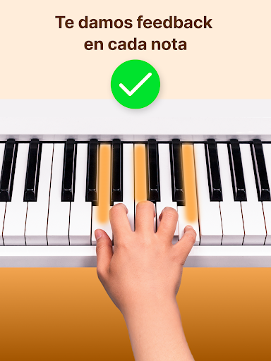 Captura de pantalla de flowkey: Aprende piano