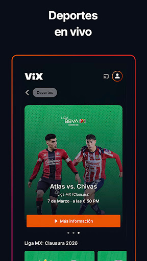 ViX: TV, Deportes y Noticias Screenshot