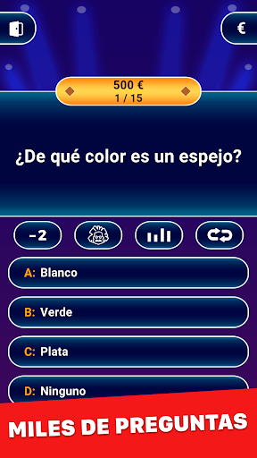 Captura de pantalla de Millonario 2026: trivia quiz