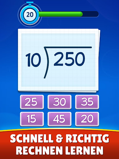 Mathe Lernspiele für Kinder Screenshot