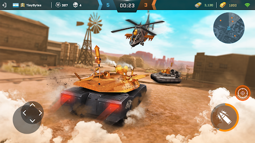 Captura de pantalla de Massive Warfare: Tanks War