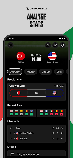 OneFootball Live Soccer scores screenshot
