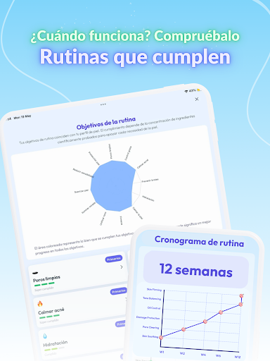 Captura de pantalla de Skin Bliss Rutinas de skincare