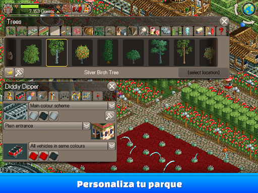 Captura de pantalla de RollerCoaster Tycoon® Classic