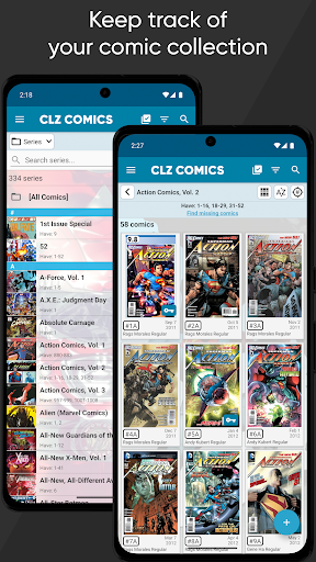 Captura de pantalla de CLZ Comics - para tus cómics